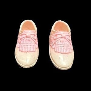 Kenner Dusty Doll Golf Shoes -Ken Doll Barbie Shoes